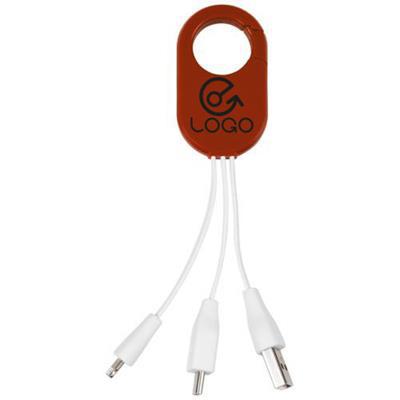 Multi câble de recharge 3-en-1 en ABS Stropy