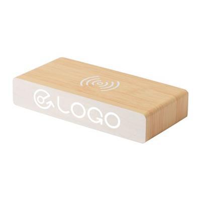 Réveil digital multifonction en bois Legno