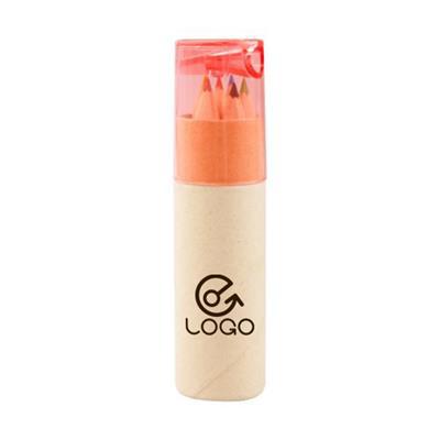 Set de 6 crayon de couleur en bois Zutar