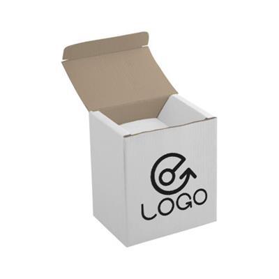 Boîte pour mug en papier blanche Univers