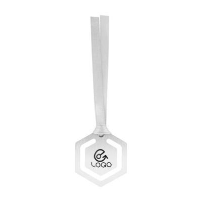 Marque-page en acier inoxydable hexagone Edelmak