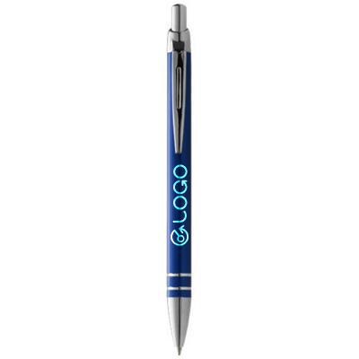 Stylo à bille rétractable en aluminium Madif