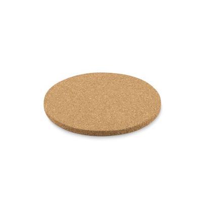 Sous-verres en liège forme ronde Birtone