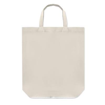 Sac shopping pliable en coton anse courte Foley