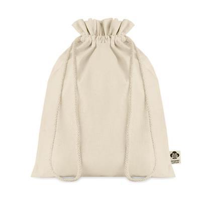 Sac-cadeau à cordon en coton biologique Mamby