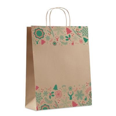 Sac-cadeau en papier élégant avec motif Hyrae