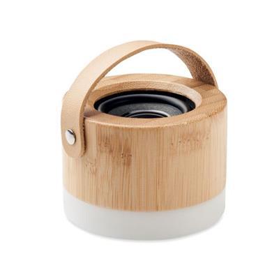 Haut-parleur sans fil en bambou Direma