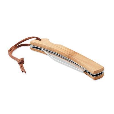 Couteau pliable en bambou Manisya