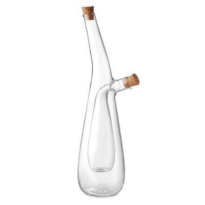 Bouteille d'huile et de vinaigre en verre Boyka