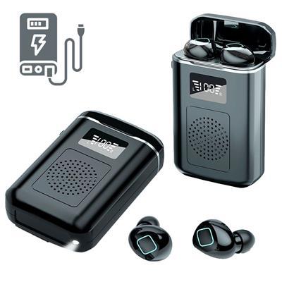 Écouteurs, haut-parleur, powerbank, torche 4 en 1