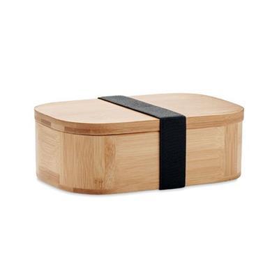 Lunch-box 650 ml en bambou à élastique Layden