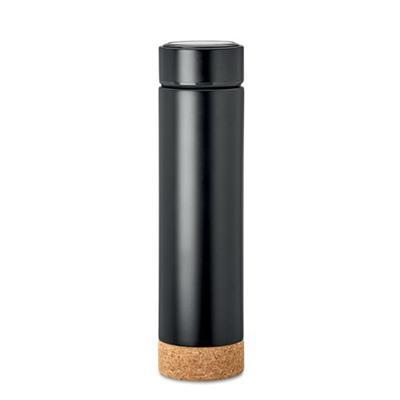 Bouteille isotherme 500 ml en acier et liège Polaz