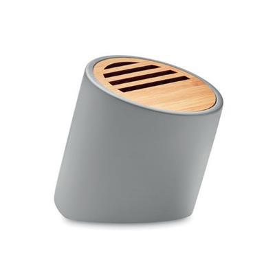 Enceinte sans fil en ciment calcaire Virane