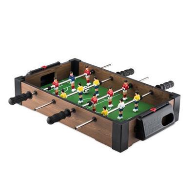 Mini baby-foot en bois avec une balle Futbol