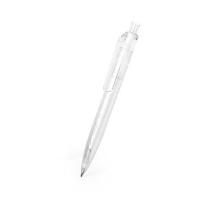 Stylo à bille rétractable en PET recyclé Tinzoa