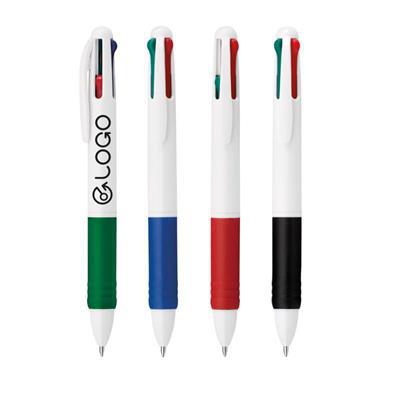 Stylo bille multicolore cuatro