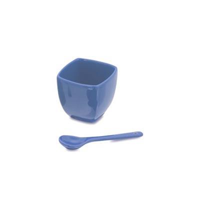 Saucière en céramique coloré avec cuillère Bumi