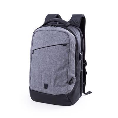 Sac à dos avec power-bank en nylon Breyen