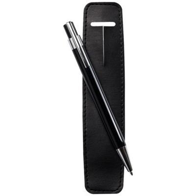 Stylo à bille en métal coloré avec étui Sevan