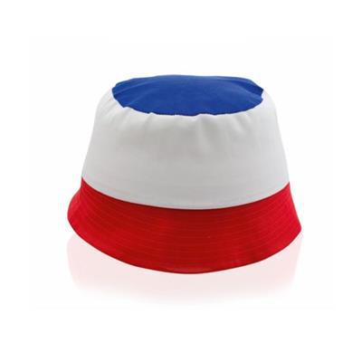 Bonnet en coton drapeau de la France Pathy
