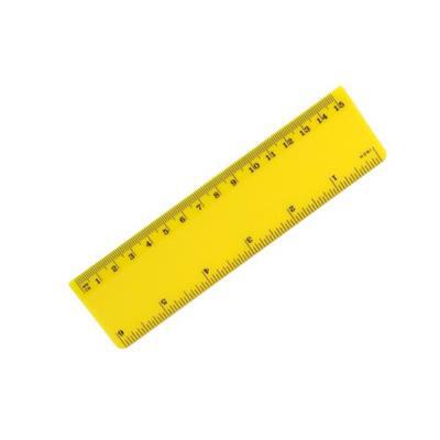Règle graduée de 15 cm en plastique Hebar