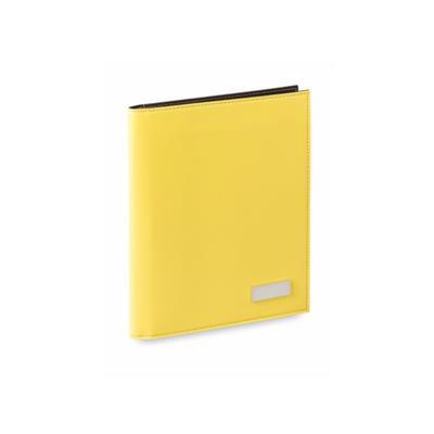 Porte-documents avec bloc-notes en simili Eyesa