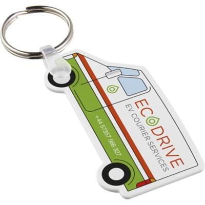 Porte-clés recyclé en forme de minibus Tianka