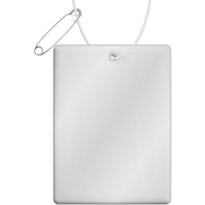 Attache réfléchissante rectangulaire en TPU Goundo