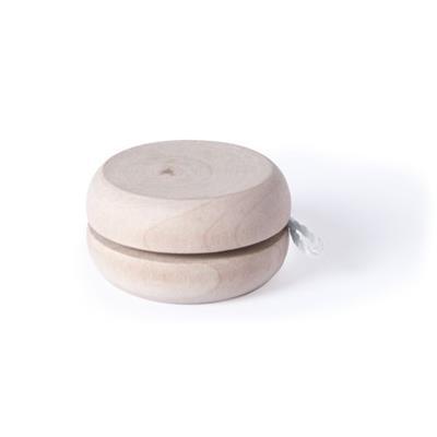 Yoyo en bois de pin avec fil en coton Creaty