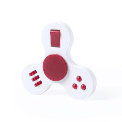 Spinner anti-stress bicolore en plastique Ferden