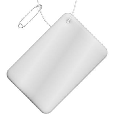 Attache réfléchissante petit rectangle en PVC Hyun