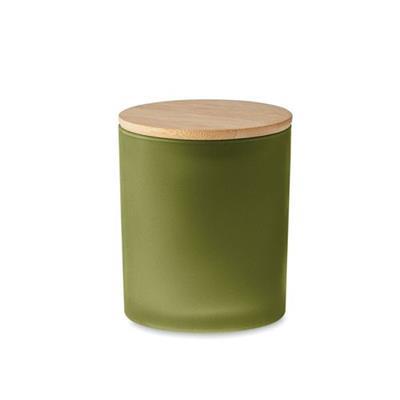 Bougie en cire végétale 120 gr en verre Kryeo