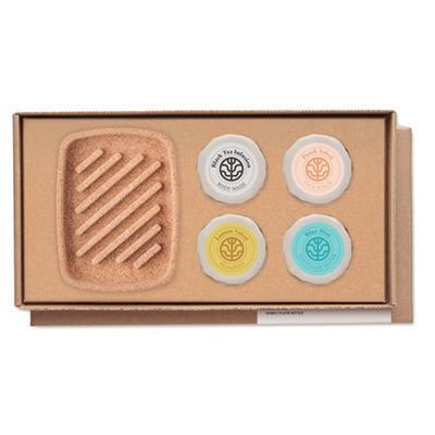 Coffret de soins végan unisexe en papier Gydrea