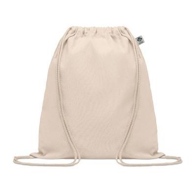 Sac à cordon de serrage en coton organique Yurak