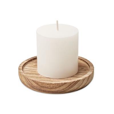 Bougeoir rond avec bougie parfumée Peryga