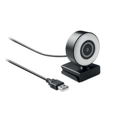 Webcam HD 1080P avec lumière réglable Liugan