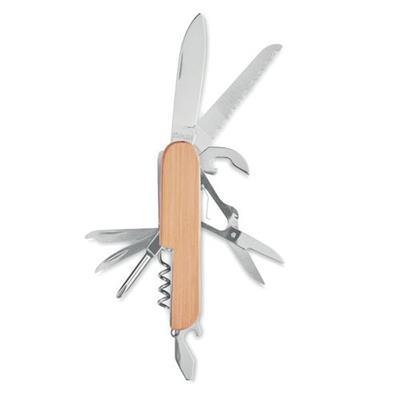 Couteau multi outils en bambou Cofa
