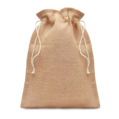 Sac cadeau moyen en jute Jume