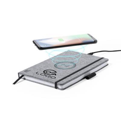 Carnet A5 et chargeur avec couverture rigide Allin