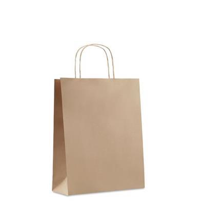 Sac en papier moyen format avec soufflet Patome