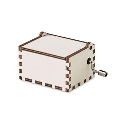 Boîte à musique de Noël en bois Munera
