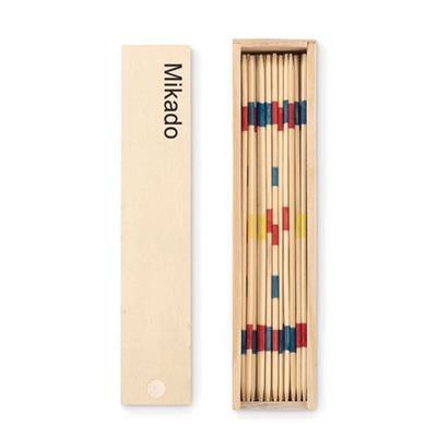 Jeu de mikado avec boite en bois Marneo