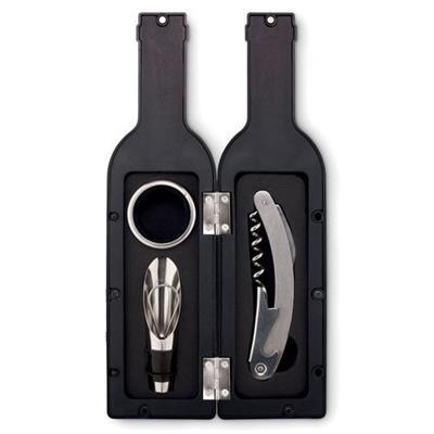 Coffret bouteille set de vin en ABS Cramoy