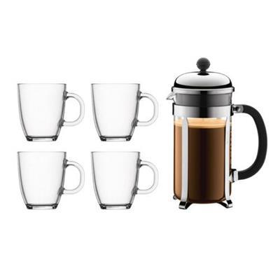 Cafetière à piston en plastique Eagles
