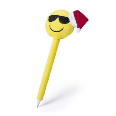 Stylo à bille avec peluche smiley Miltok