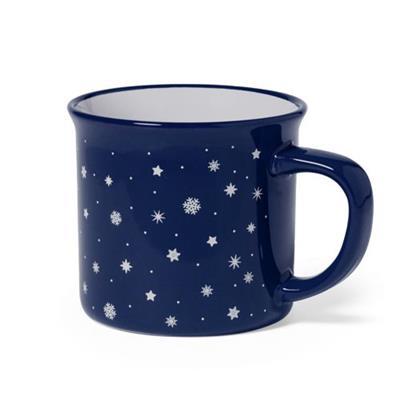 Tasse en céramique avec motif de Noël Verdoz