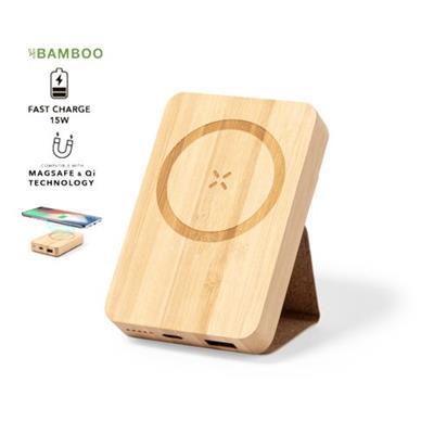 Power Bank en bambou Dowson