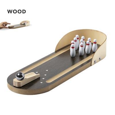 Mini-jeu Bowling en bois Strikers