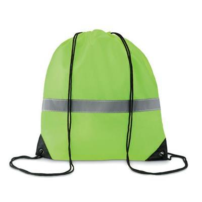 Sac à cordons avec bandes en polyester Stipe