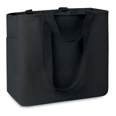 Sac shopping avec soufflet en polyester 600D Gadem